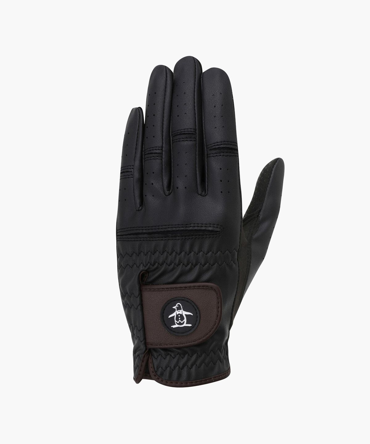 먼싱웨어(MUNSINGWEAR) 남성 왼손 합피 장갑 블랙 MR321MGL71