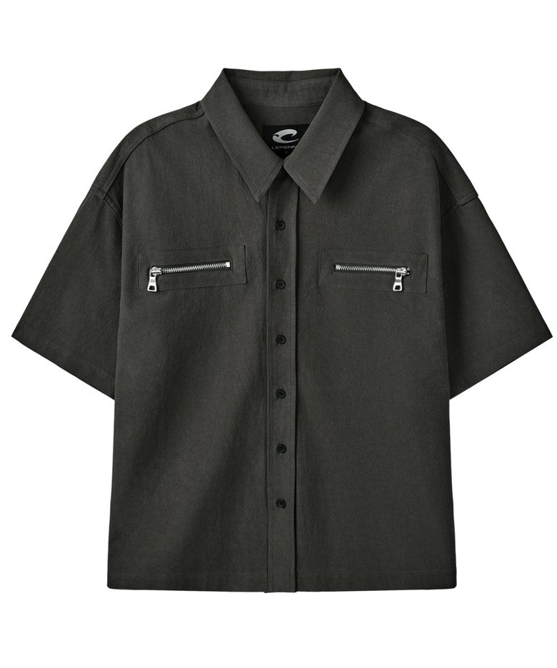 Work Half Shirket - Charcoal