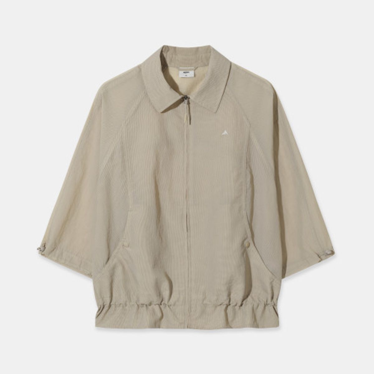 네파(NEPA) 7M40666 여성 모노 메쉬 카라에리 반팔 자켓