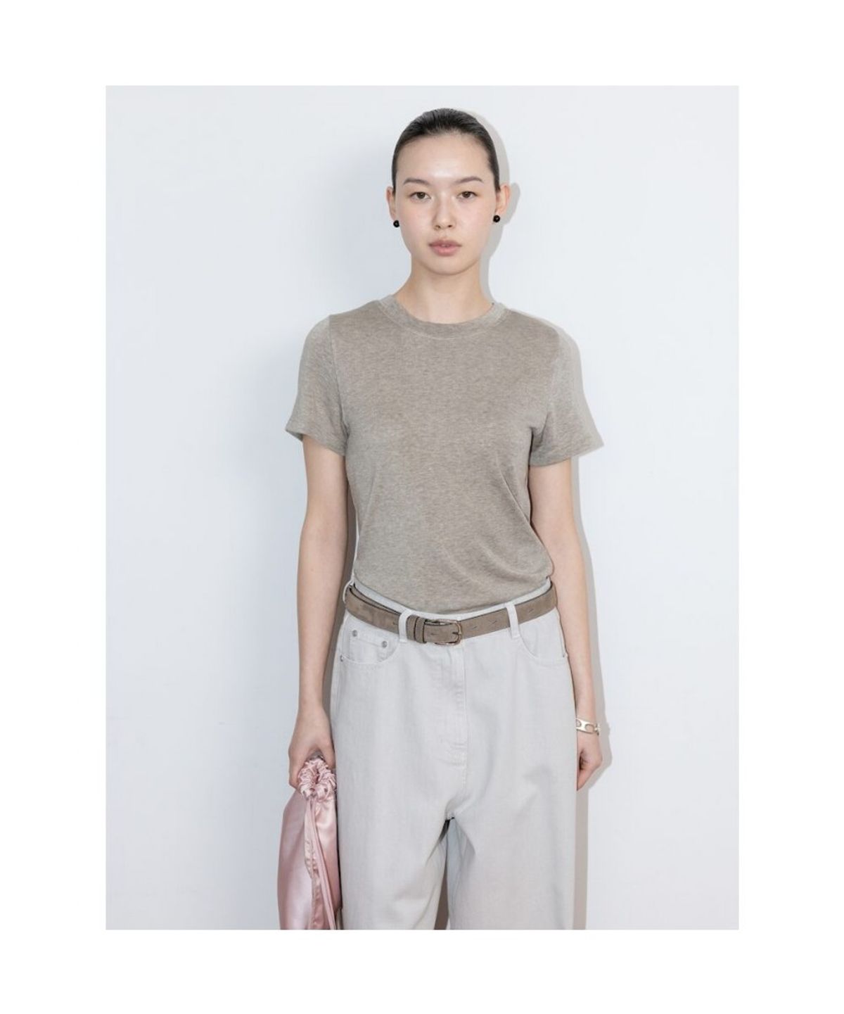 디애퍼처(THE APERTURE) Josh Tshirt  Beige (TA6742A08A)