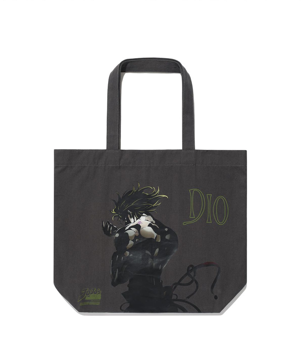 나이스고스트클럽(NICEGHOSTCLUB) JOJOs STARDUST CRUSADERS DIO TOTE BAG_DEEP CHARCOAL(NG2GMUAB41E)
