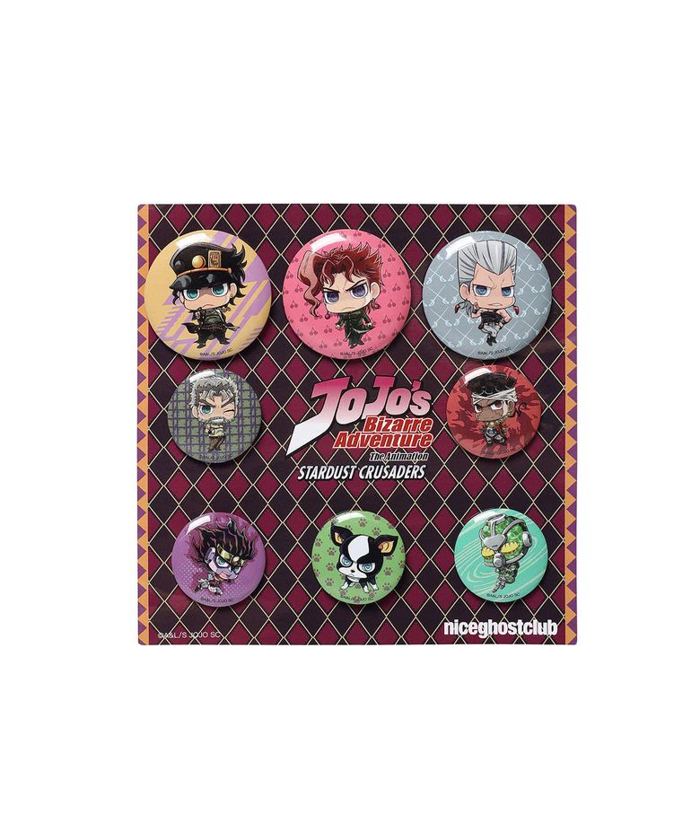 JOJOs STARDUST CRUSADERS PIN BADGES VER.1_MIX(NG2GMUAB80E)
