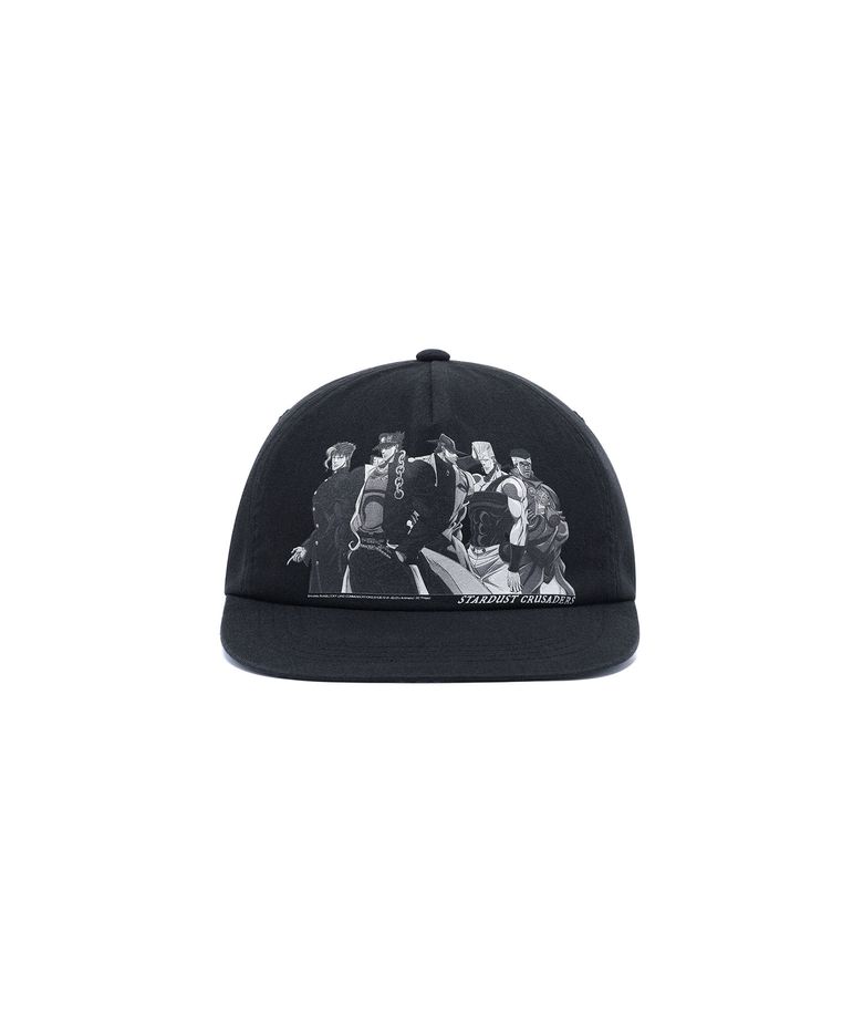JOJOs STARDUST CRUSADERS BALL CAP_BLACK(NG2GMUAB21E)