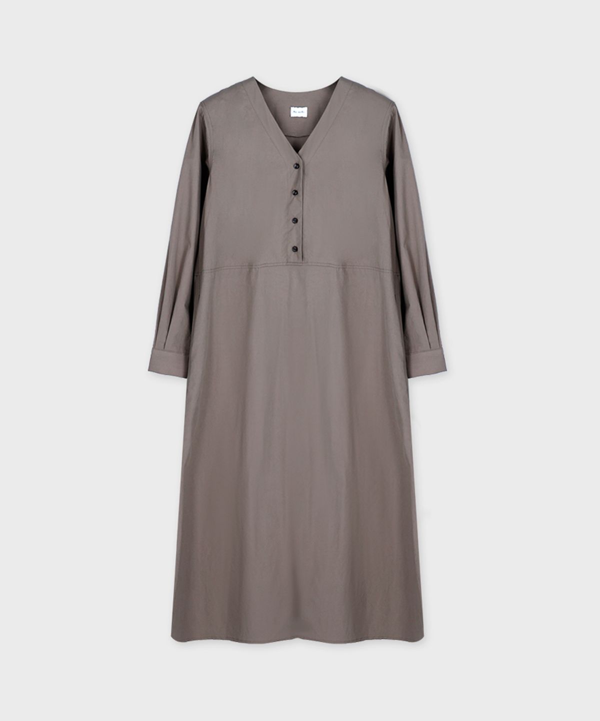 더밀루이(THEMILUI) Cotton Dress  (Brown)