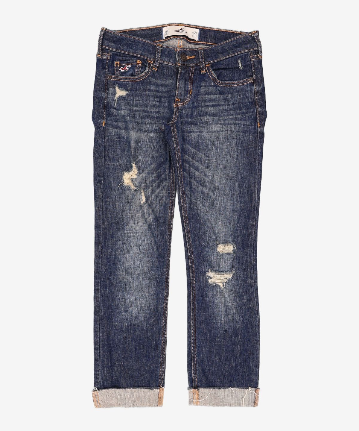 홀리스터(HOLLISTER) 청/데님 팬츠 W24L31