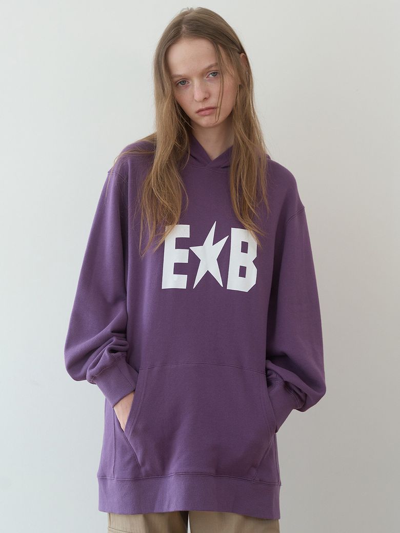 EB 롱 후디 (Dusty Purple)