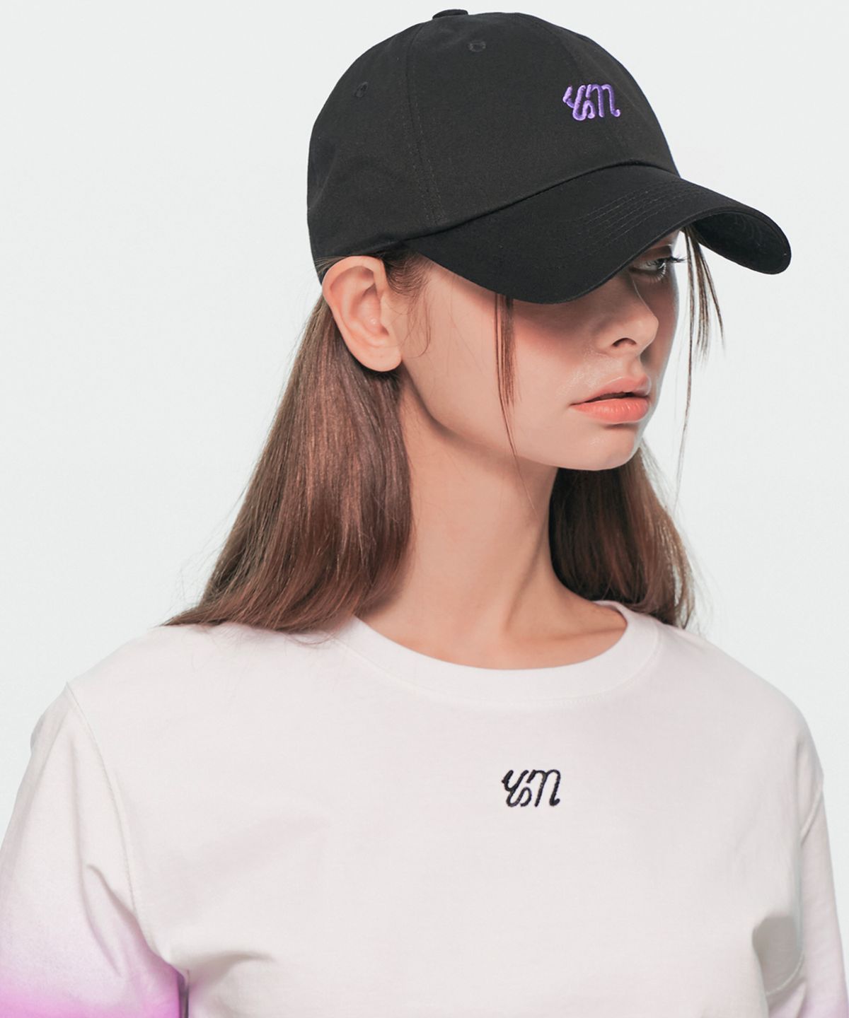 유움(UUM) LOGO BALL CAP BLACK