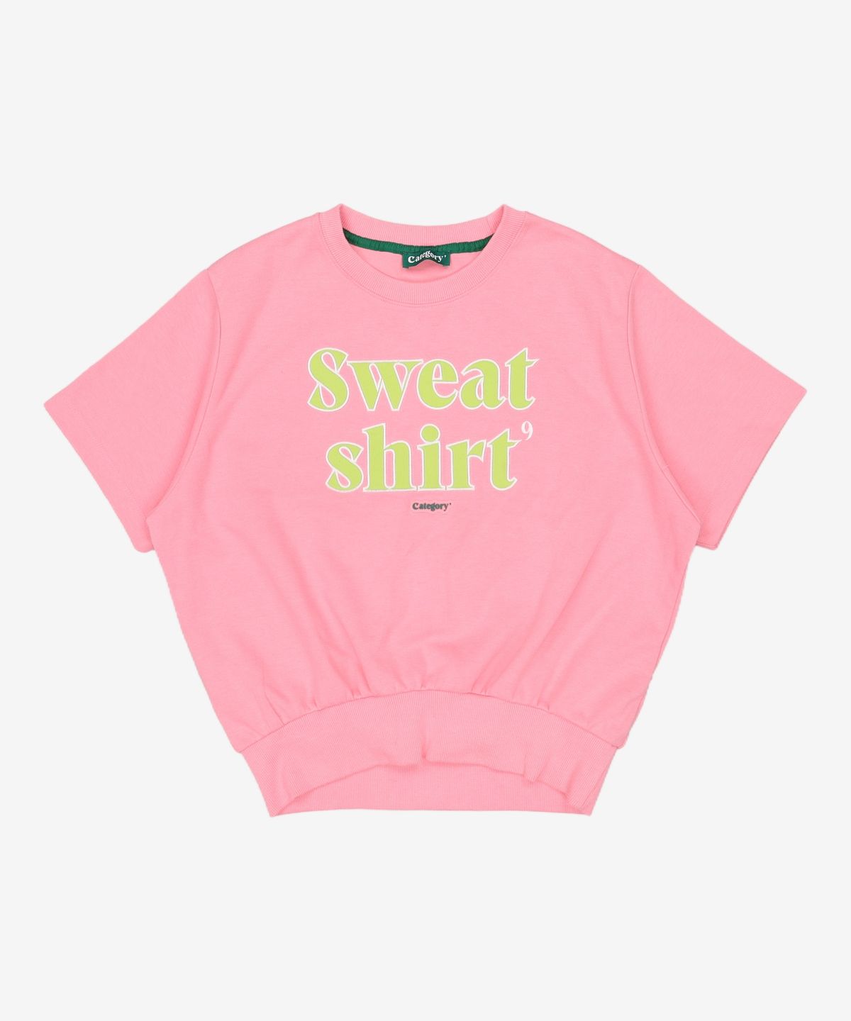 카테고리9(CATEGORY9) SHORT SLEEVE SWEAT SHIRT_2color M