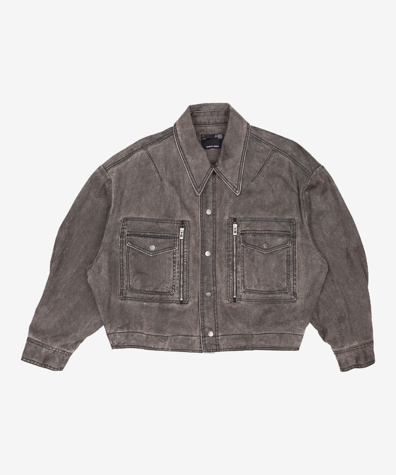 DESERT BLACK DENIM JACKET M