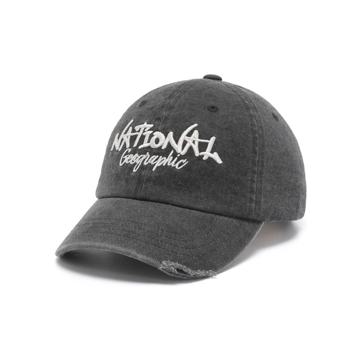 내셔널지오그래픽 키즈(NATIONAL GEOGRAPHIC KIDS) K263KHA030 워싱 볼캡 D/GREY