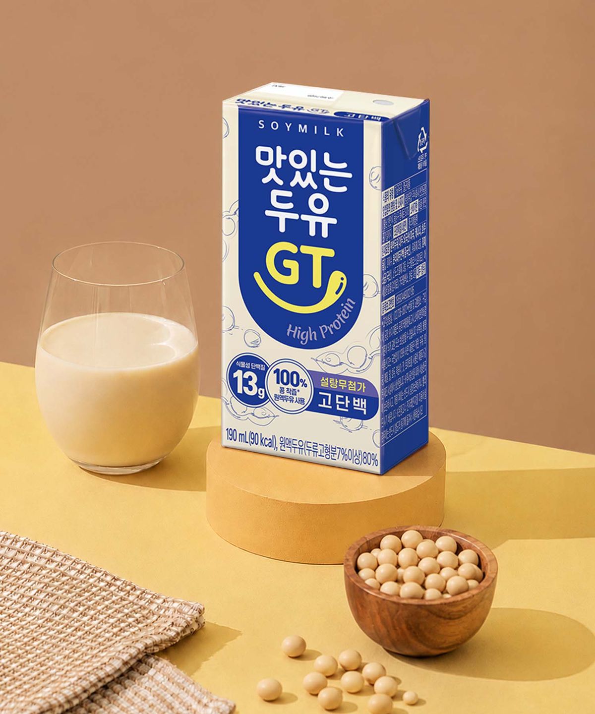 남양유업(NAMYANG) [48개] 맛있는 두유 GT 고단백 190ml