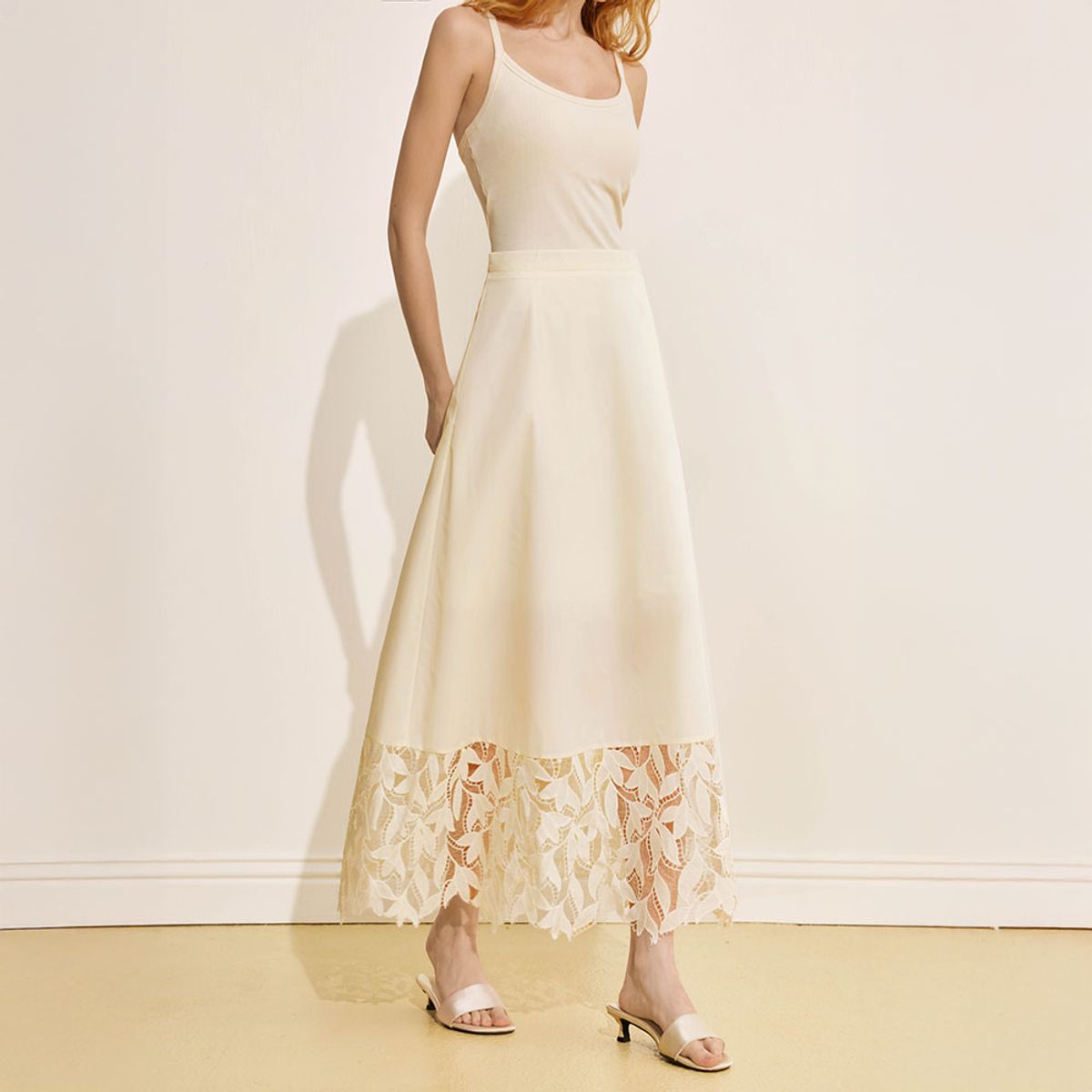 와이와이아이엠(YYIAM) YY_High-end elegant skirt