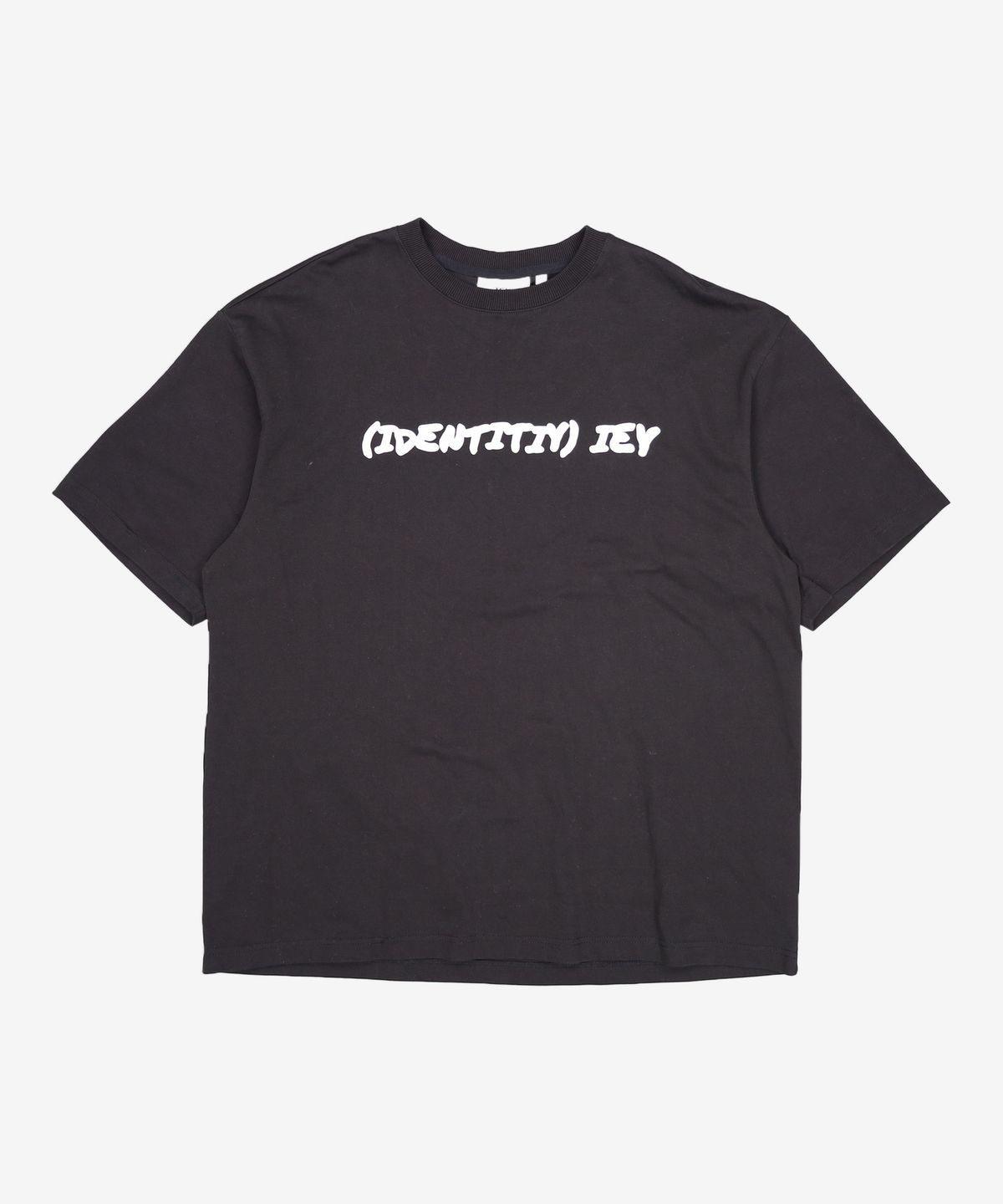 이에이(IEY) CALLI LOGO T-SHIRT Black L