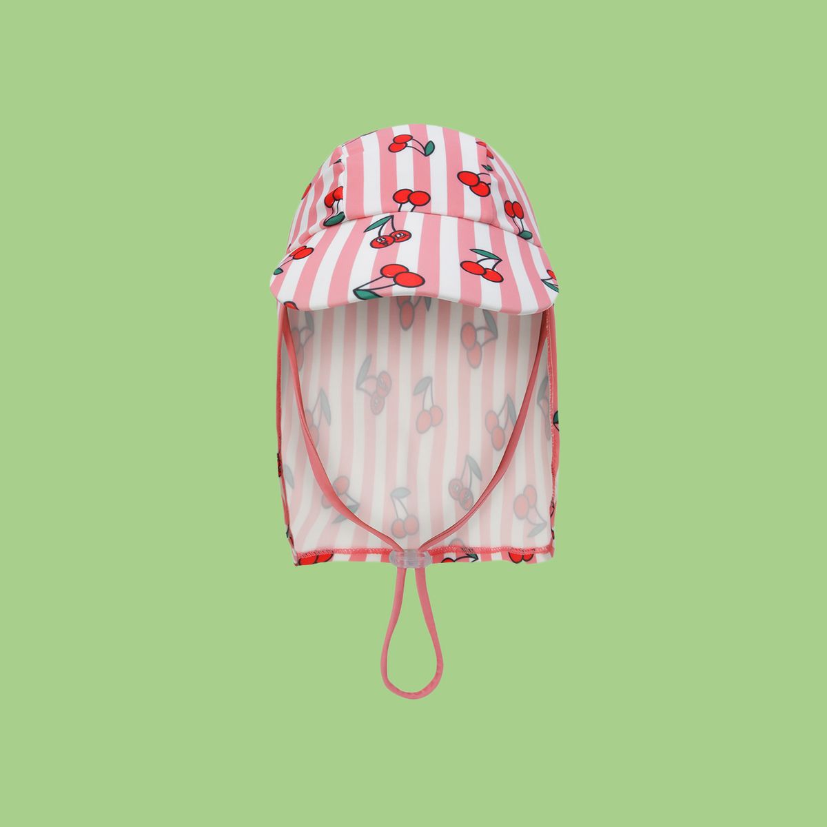 스닐로스티치(SNILLOSTITCH) 플랩캡 체리 핑크