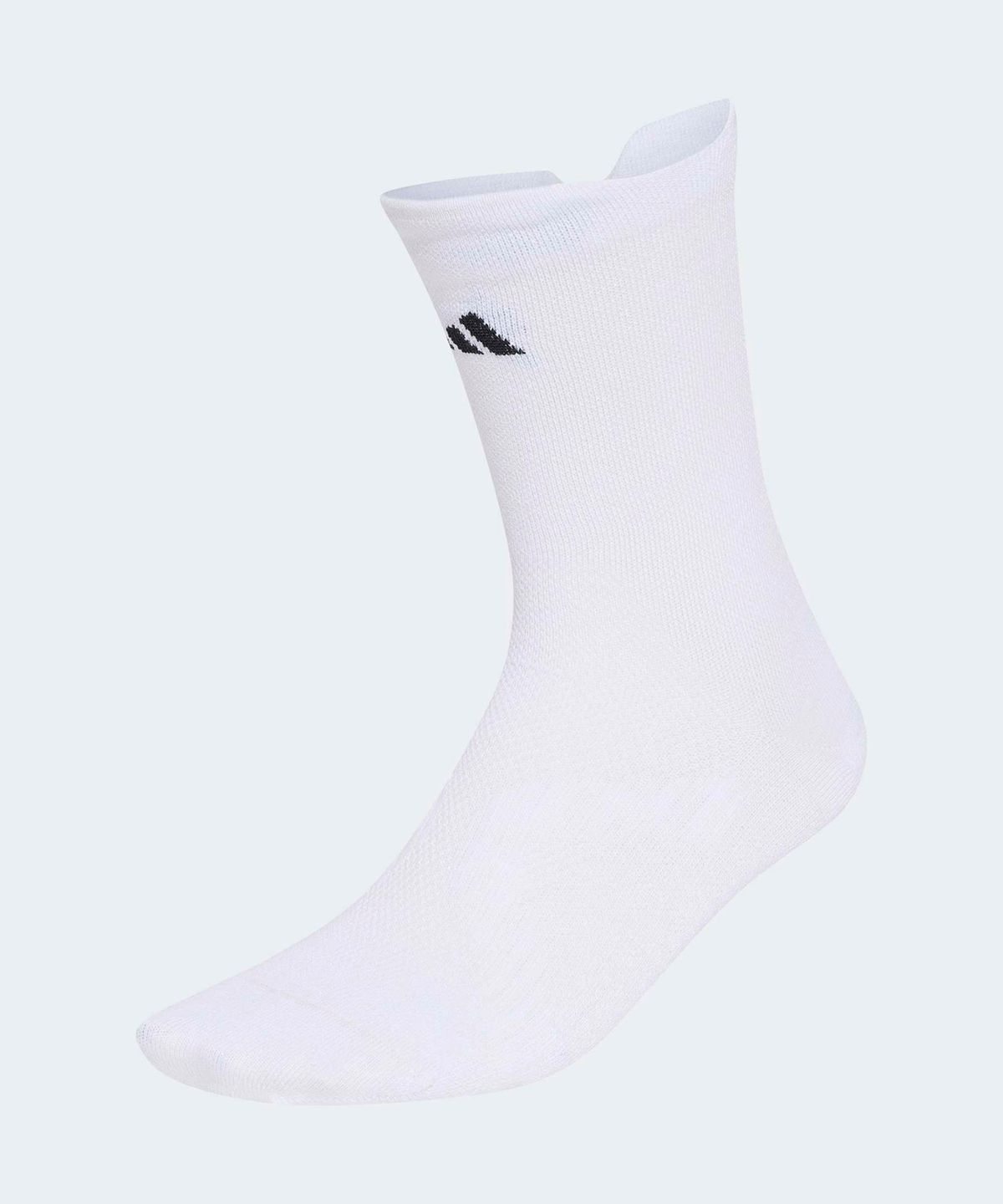 아디다스(ADIDAS) 러닝 메시지 크루 삭스 - 화이트:블랙 / KR4708