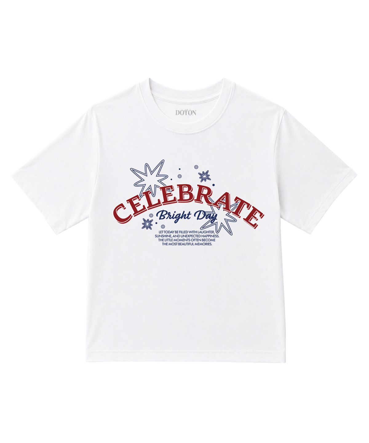 도톤(DOTON) BRIGHT DAY T-SHIRTS (White)