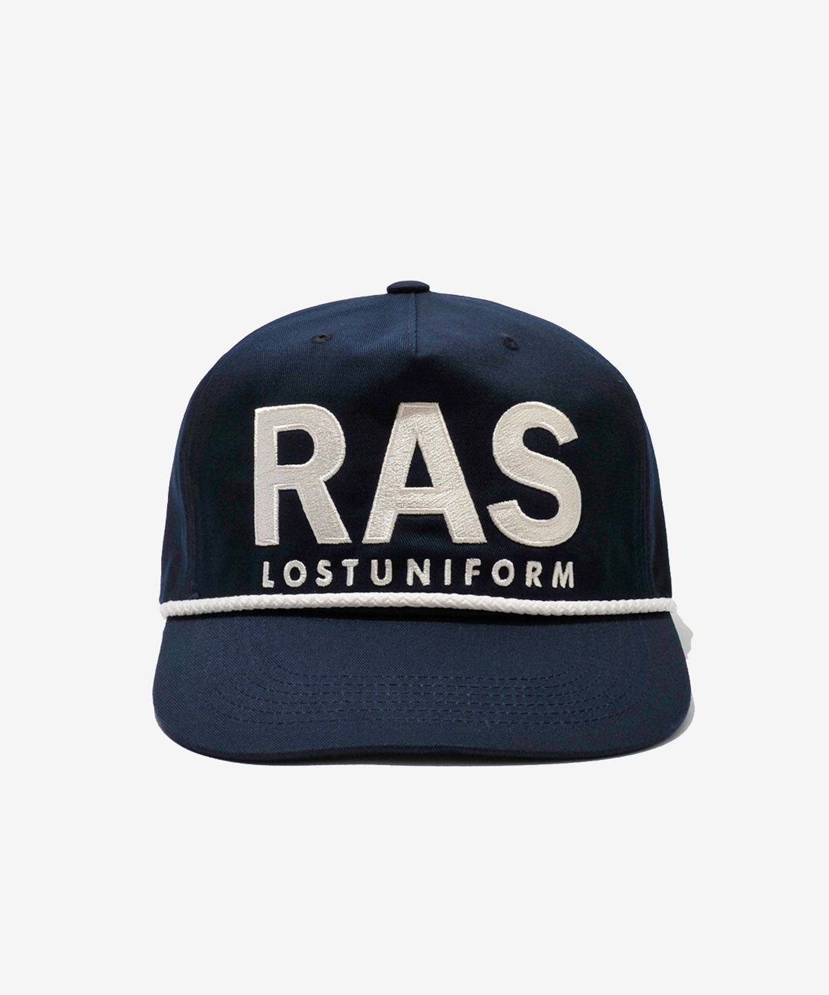 러스트앤스톤(RUSTANDSTONE) Ras 스트링 볼캡 진 네이비_Ras String Ball Cap Dark Navy