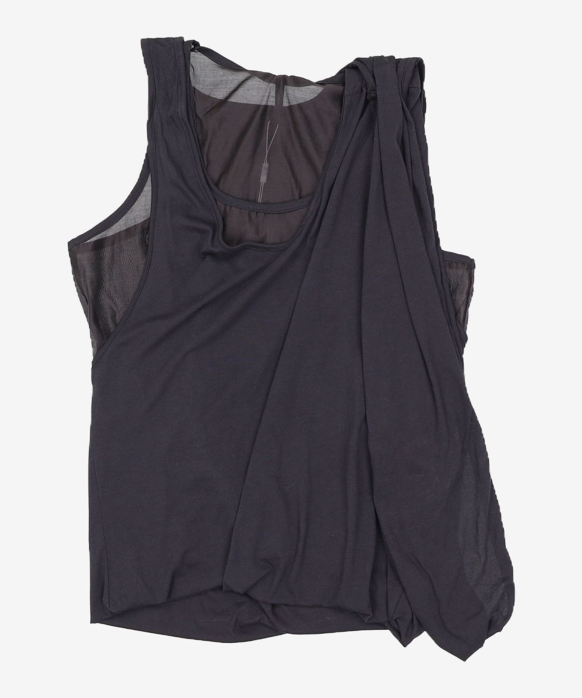 플레어업(FLAREUP) Asymmetrical Layered Sleeveless (FL-169_Black) FREE
