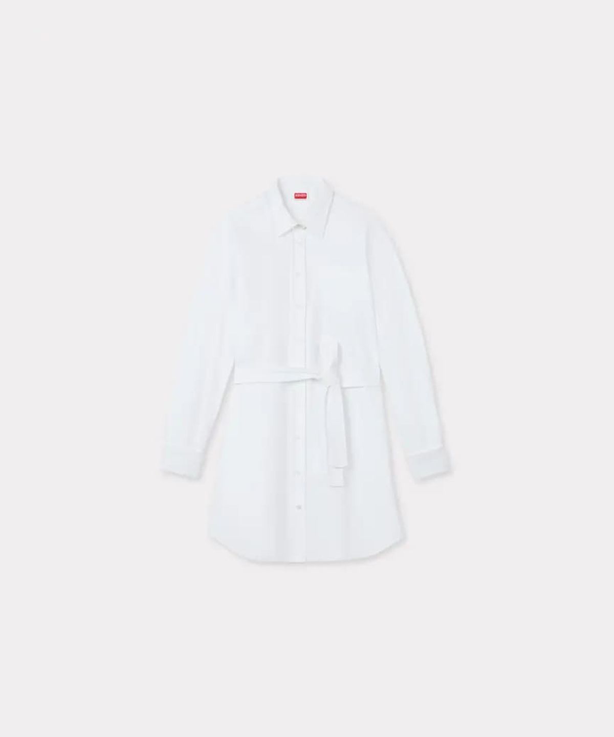 겐조(KENZO) 여성 25SS 기모노 슬리브 셔츠 드레스_K255AWI101WHB