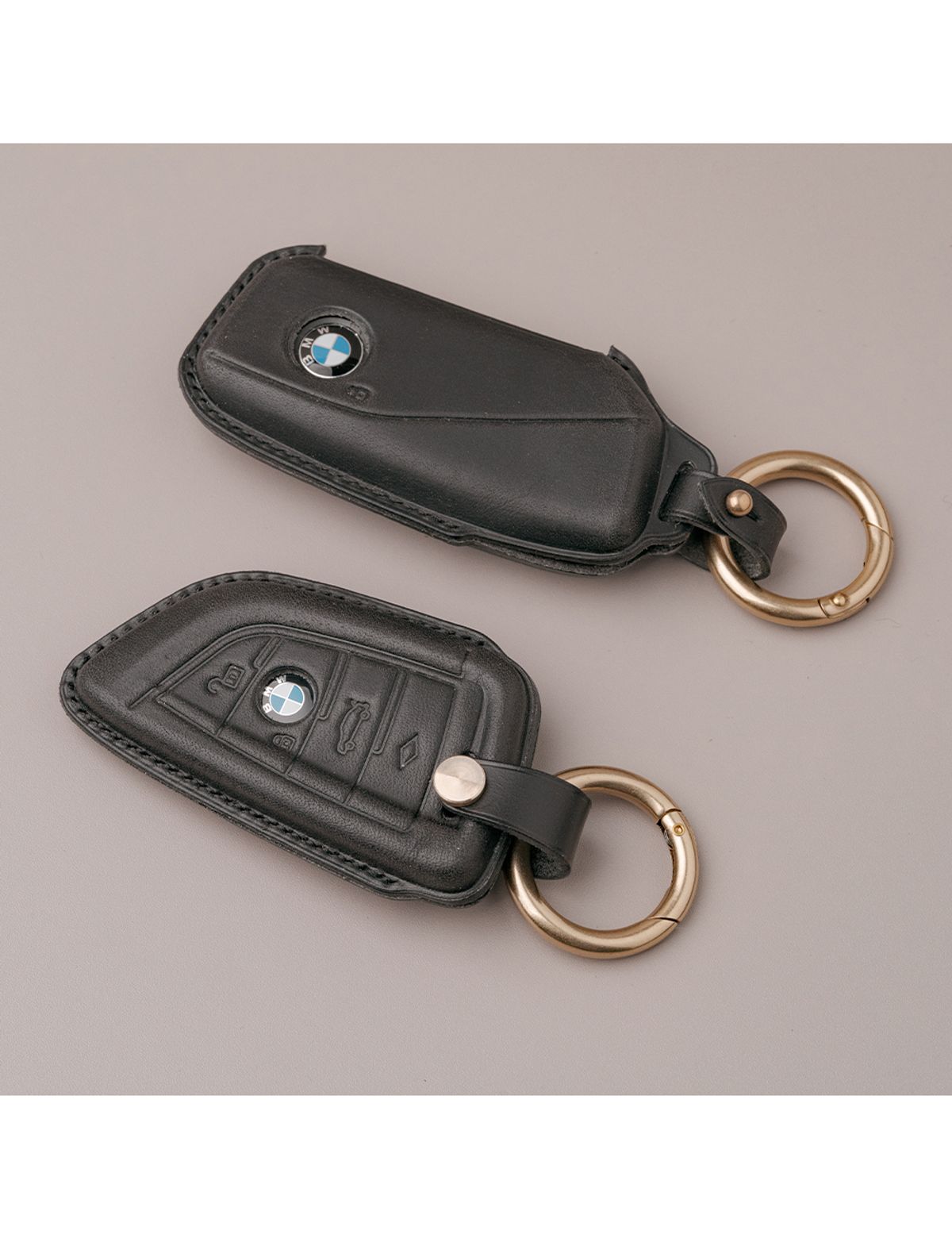 본샹스(BONNE CHANCE) [Bespoke] 가죽 자동차 키케이스 - BMW