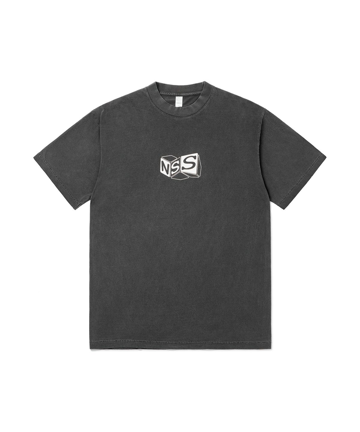 디미토(DIMITO) GSDMT CUBE WORK SSV GD 6.5OZ TEE VINTAGE BLACK