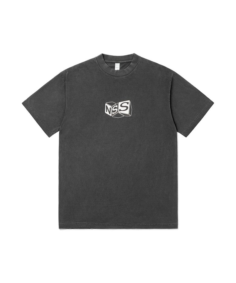 GSDMT CUBE WORK SSV GD 6.5OZ TEE VINTAGE BLACK