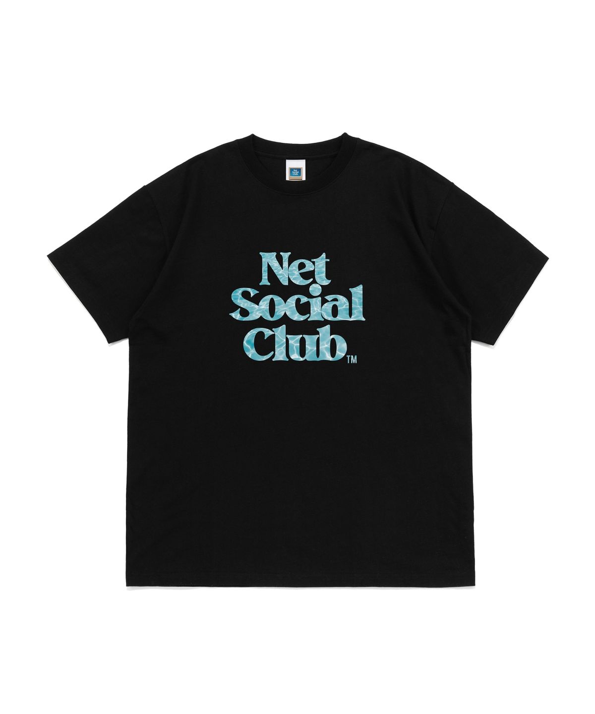 넷소셜클럽(NET SOCIAL CLUB) 프라이빗 풀 클럽 반팔티 (블랙)