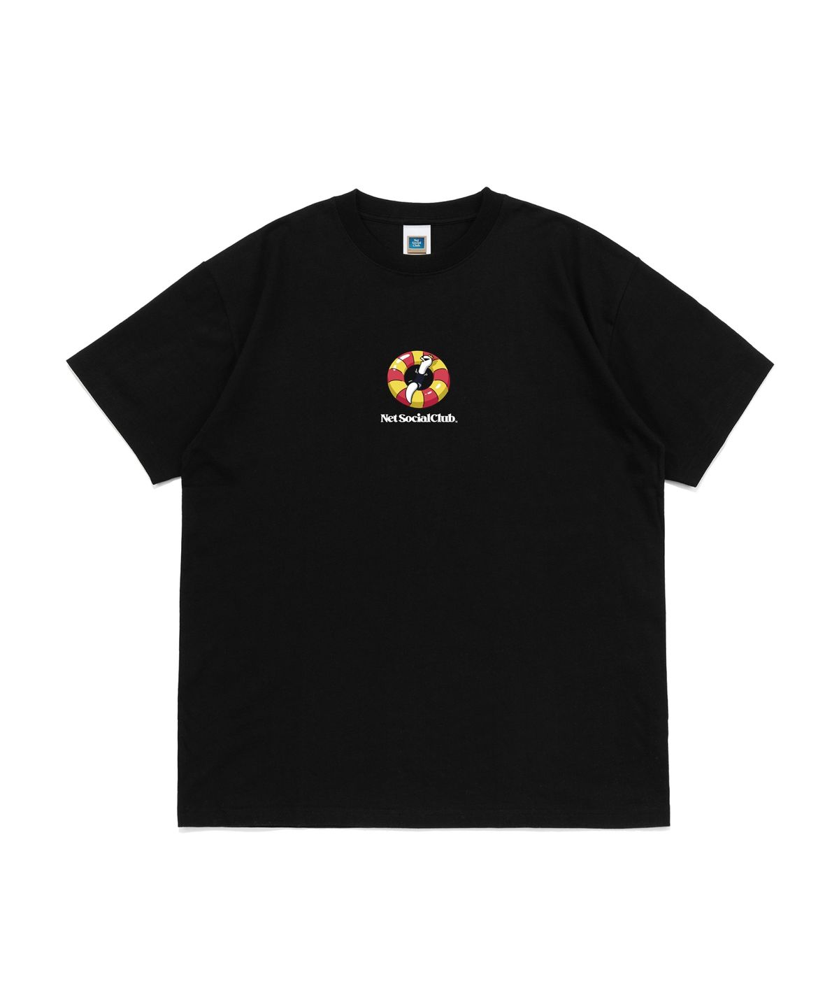 넷소셜클럽(NET SOCIAL CLUB) 종말의 뱀 풀 모드 그래픽 반팔티 (블랙)