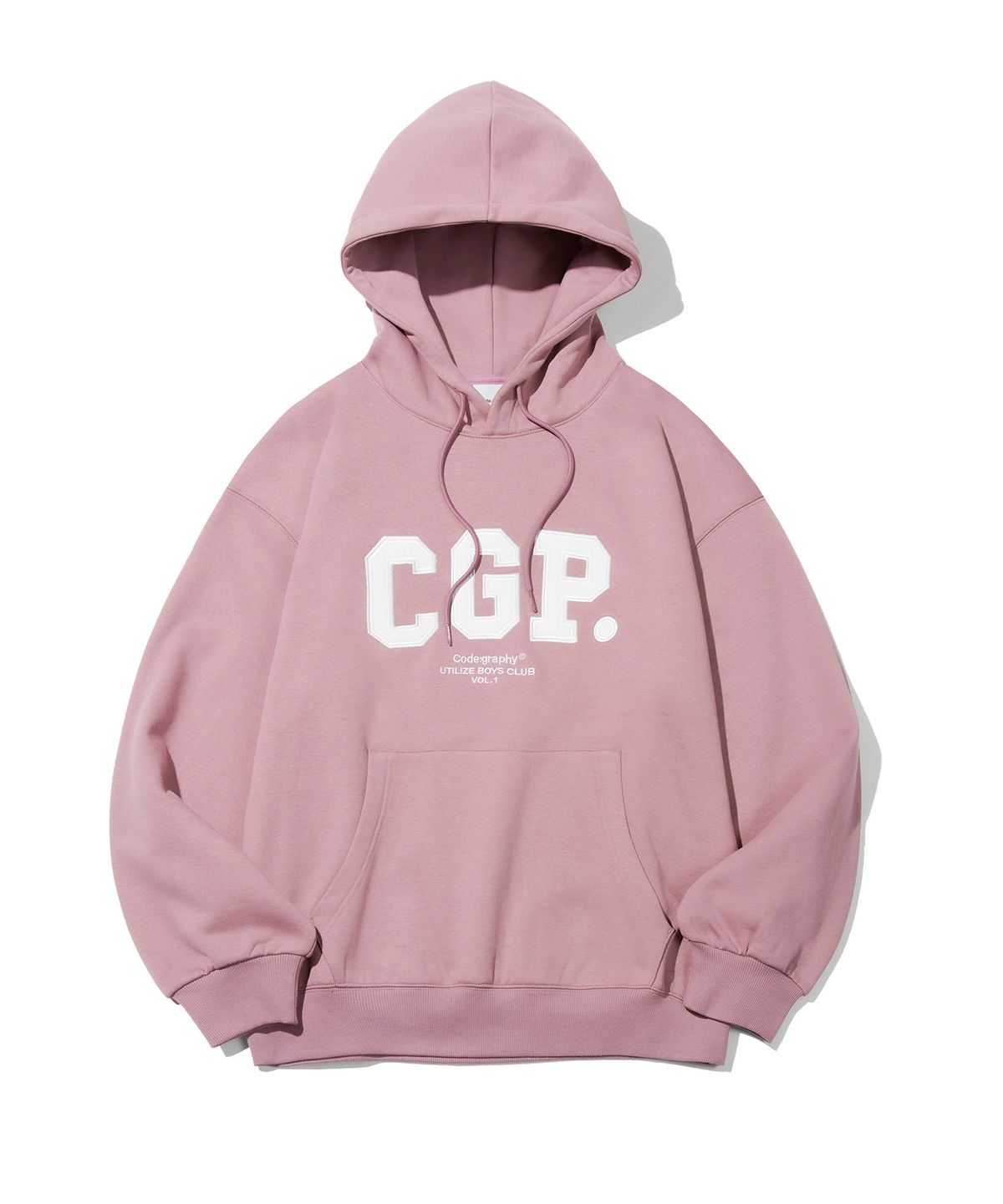코드그라피(CGP) CGP 아치 로고 후디_인디핑크