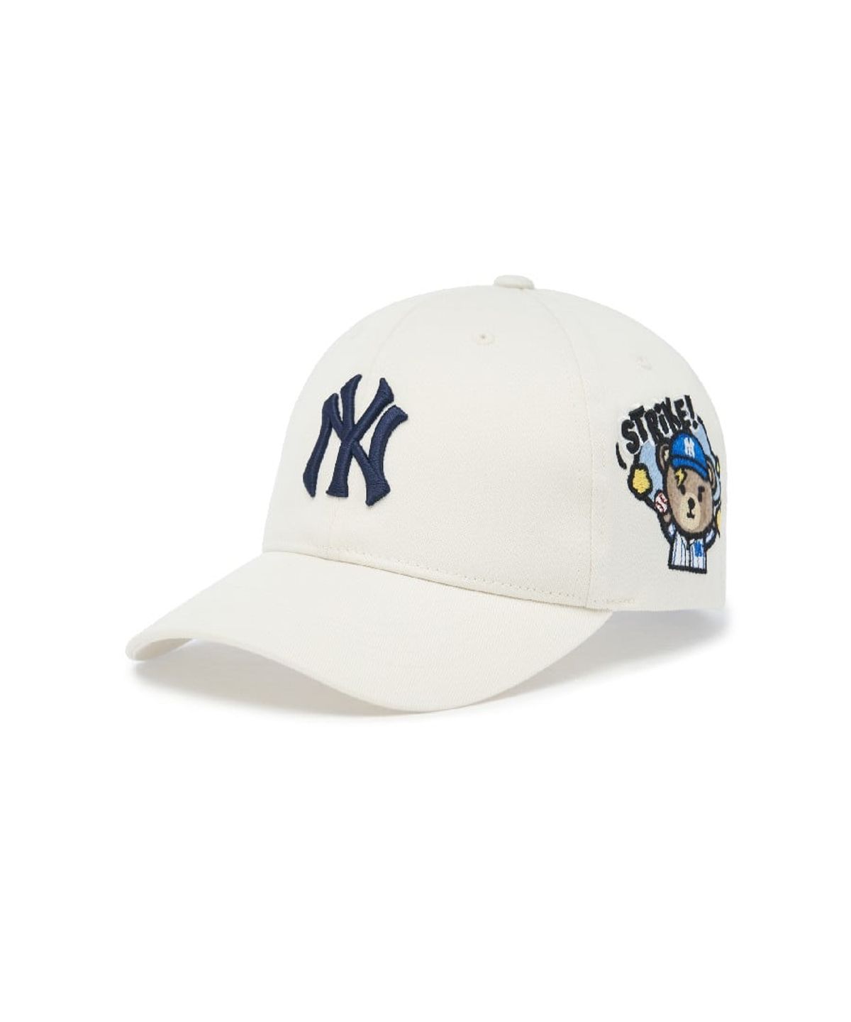 엠엘비 키즈(MLB KIDS) 메가베어 프렌즈 볼캡 NY (D.Cream)