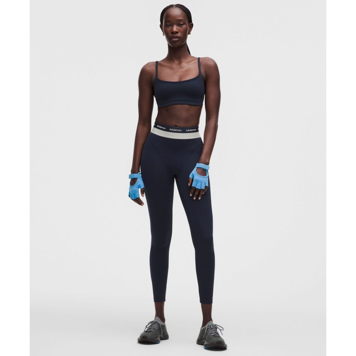 룰루레몬(LULULEMON) Everlux 컨투어심 하이라이즈 트레이닝 타이츠 25inch