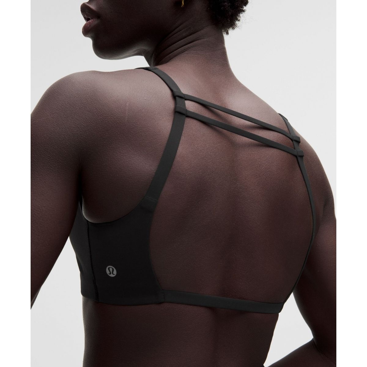 룰루레몬(LULULEMON) 라이트리프트 오픈백 브라 *라이트 서포트, B C컵  BLK