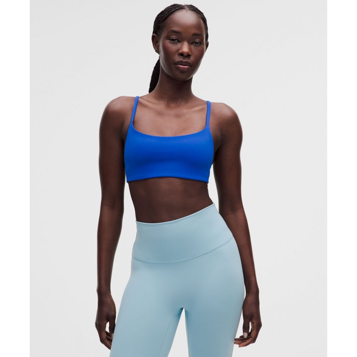 룰루레몬(LULULEMON) 원더 트레인 스트래피 레이서 브라 *라이트 서포트, A B컵  BEBA