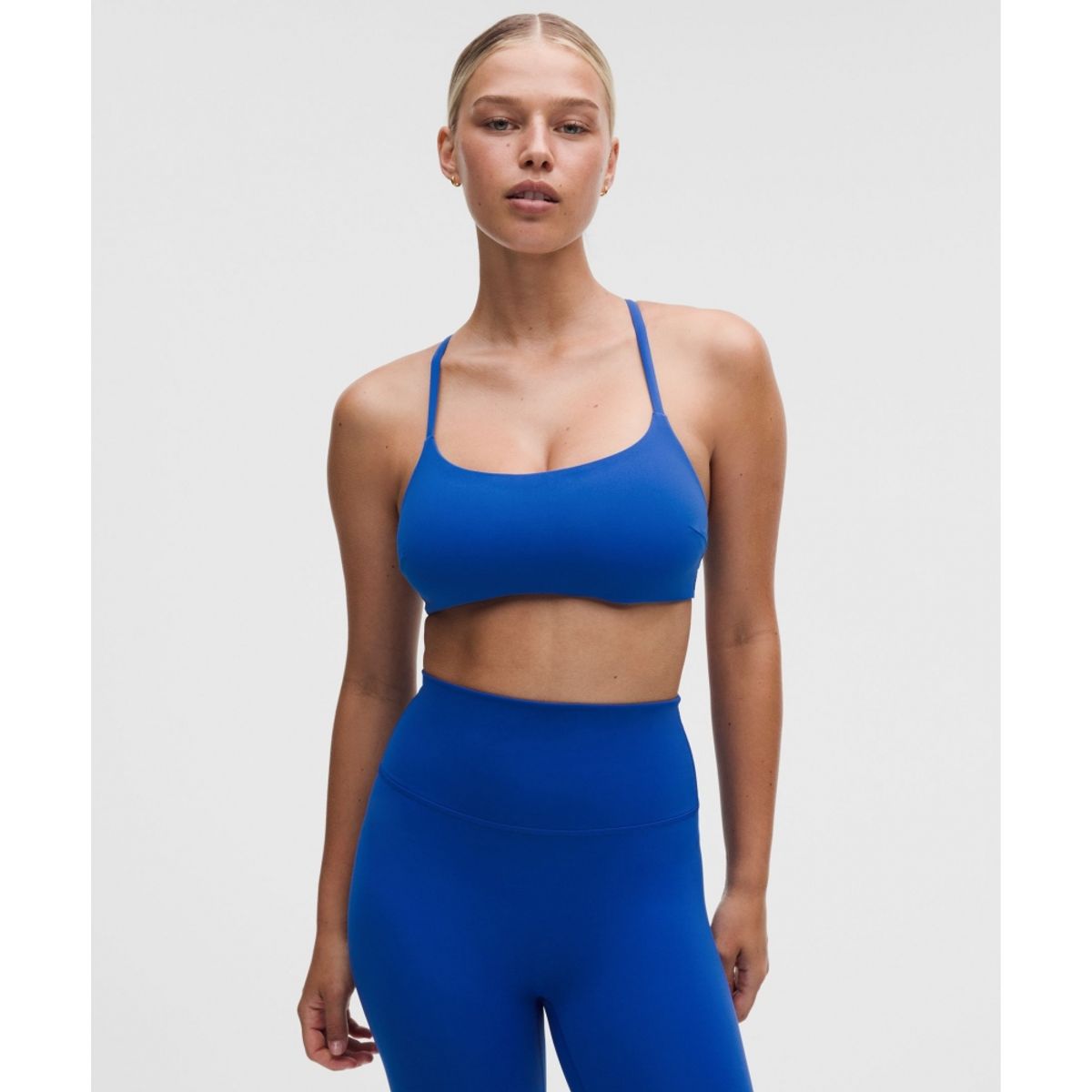 룰루레몬(LULULEMON) 원더 트레인 스트래피 레이서 브라 *라이트 서포트, C D컵  BEBA