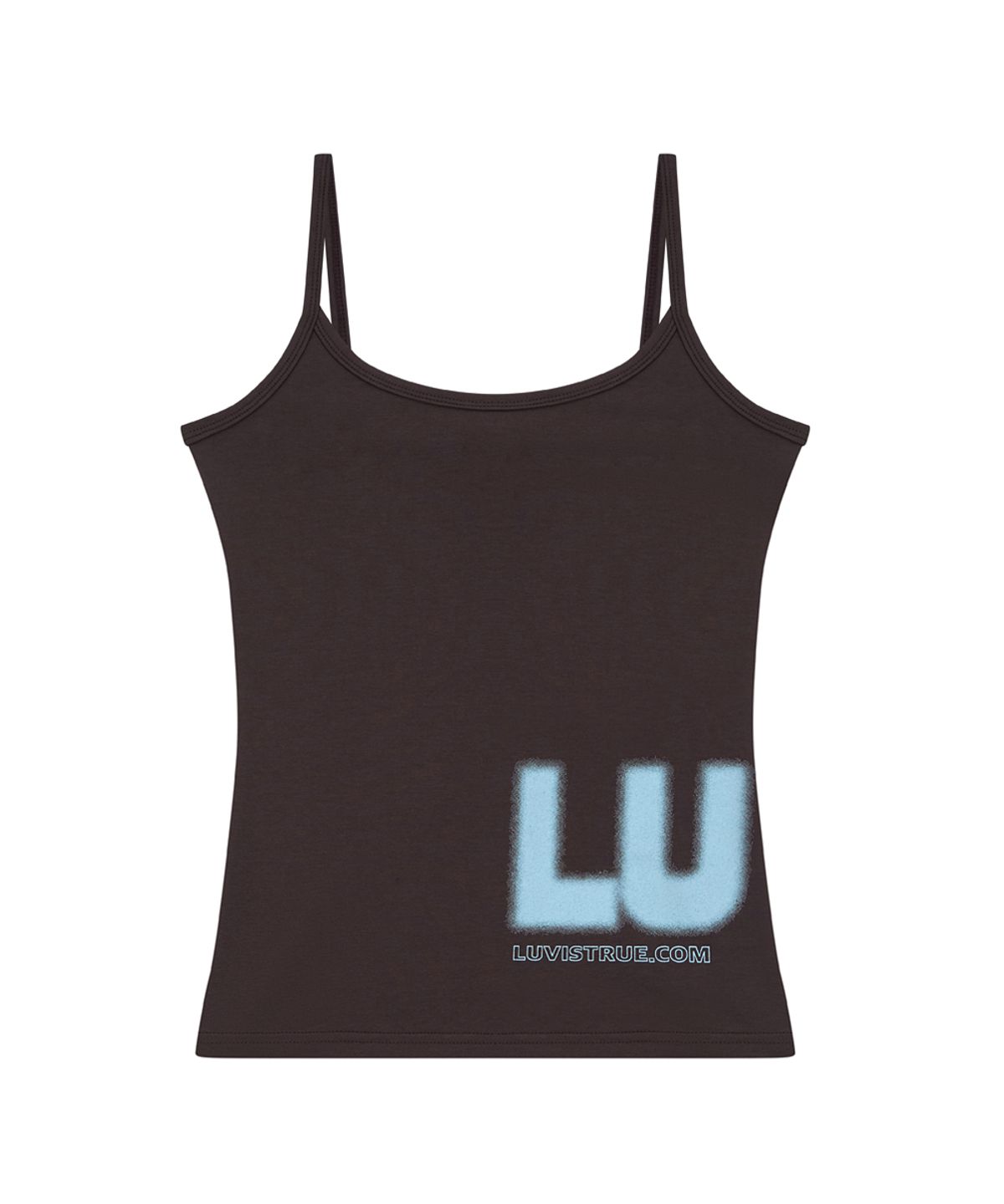 러브이즈트루(LUVISTRUE) SY BASIC SLEEVELESS(BROWN)