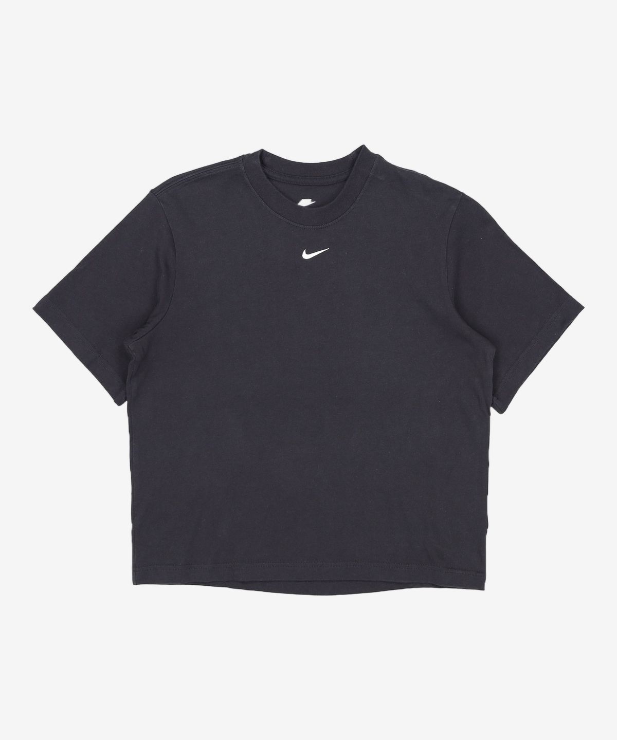 나이키(NIKE) 스포츠웨어 에센셜 박시 티셔츠 W - 블랙:화이트 / DD1238-010 S