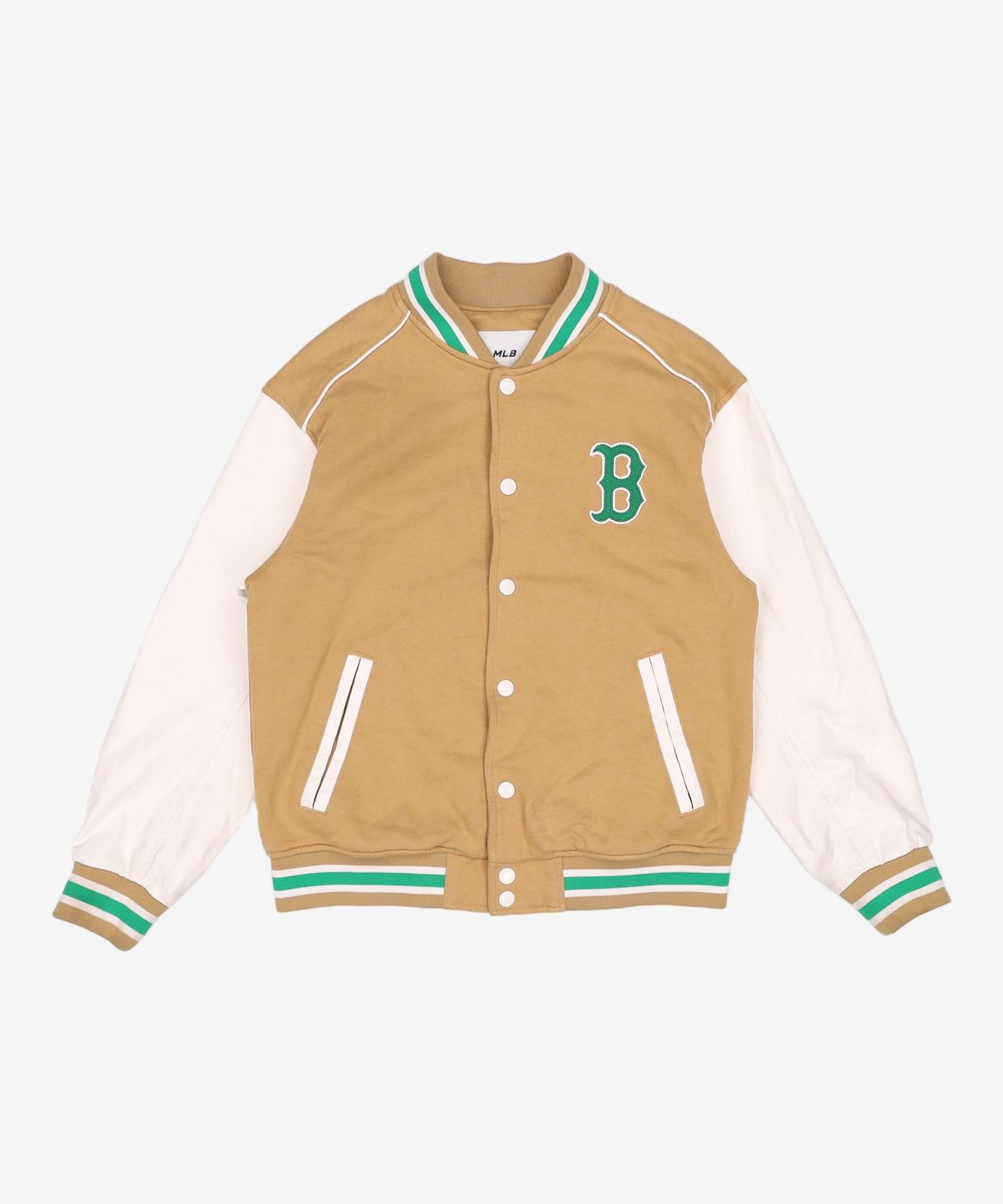 엠엘비 키즈(MLB KIDS) 바시티 점퍼 BOS (D.Beige) 150