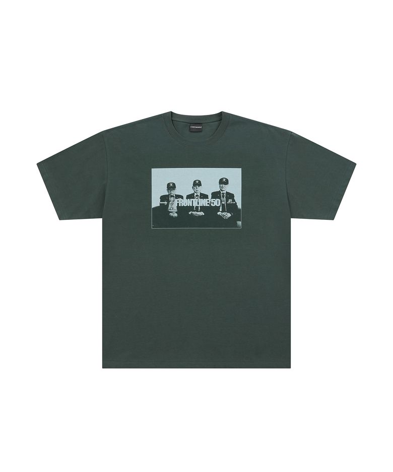 FRONTLINE T-SHIRT SAGE