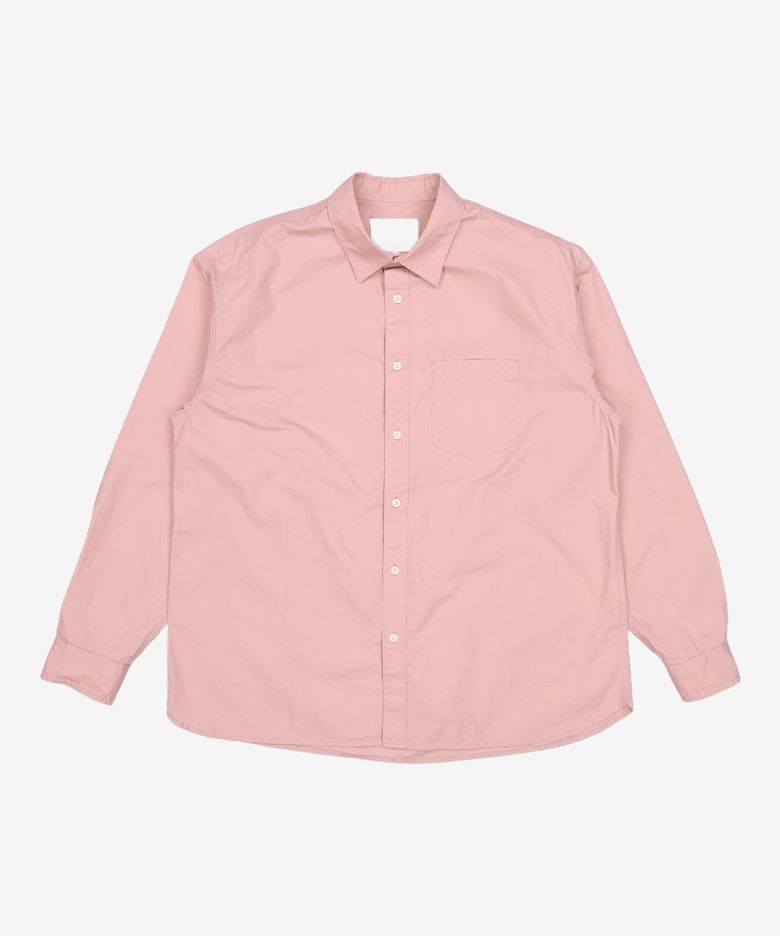 Daily Cotton Shirt Pink M