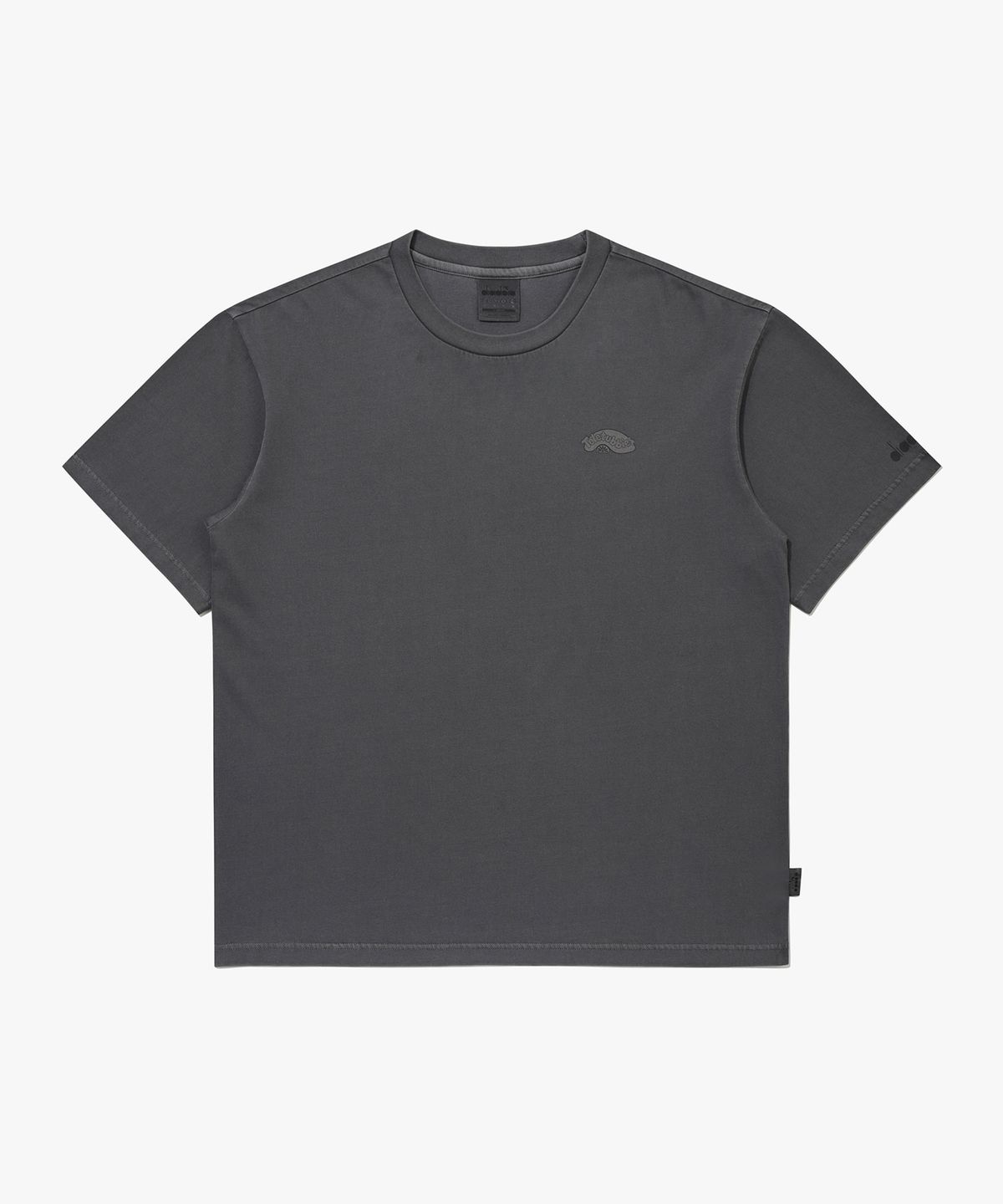 디아도라(diadora) 텔레토비 워싱 그래픽 반팔 티셔츠 GREY