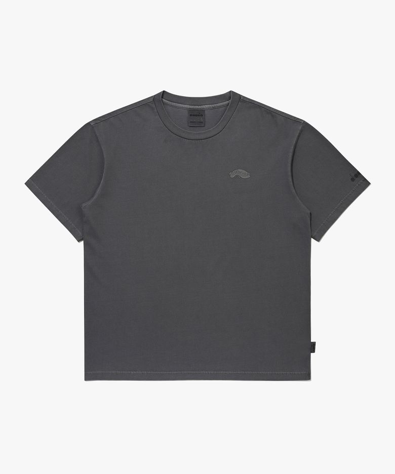 텔레토비 워싱 그래픽 반팔 티셔츠 GREY