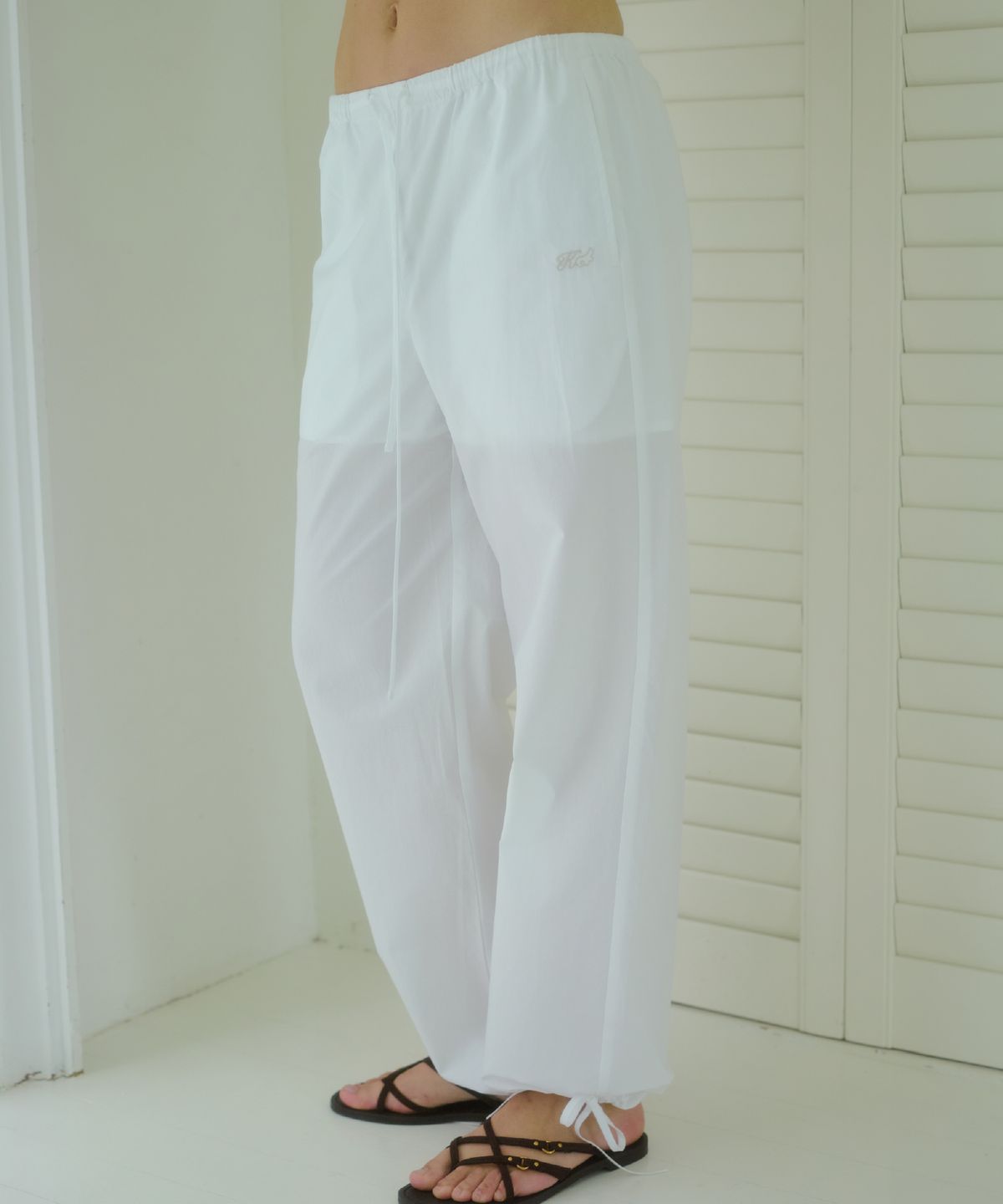 큐피도(KUPIDO) Breeze Easy Pants _ White