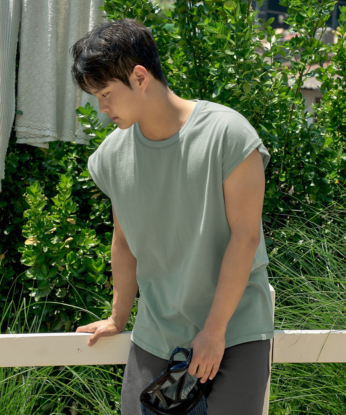 디야니(DHYANI) Zen Move Tank (Dusty Mint) [Unisex]