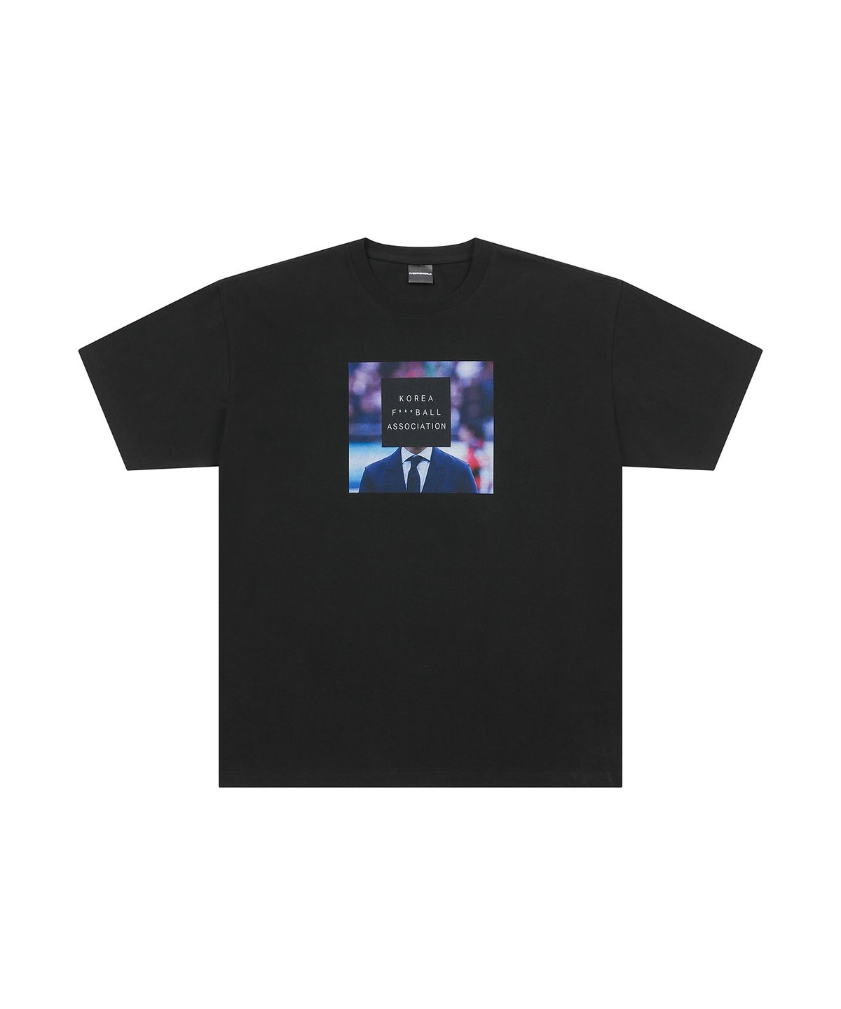 이브인더월드(EVEINTHEWORLD) KFA T-SHIRT BLACK