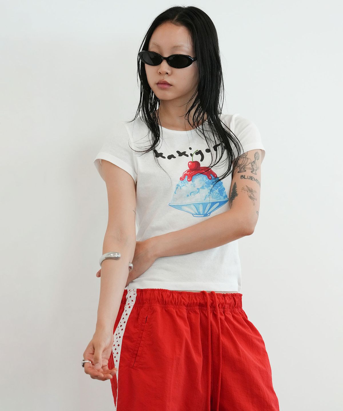 오로지(OROGEE) KAKIGORI T-SHIRT-IV