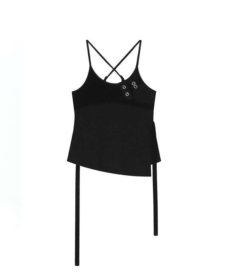 Button Strap Sleeveless (BK)