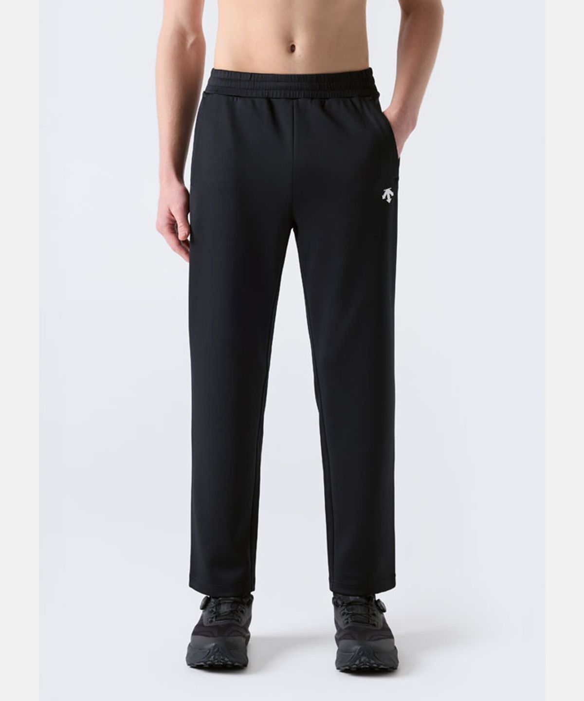 데상트(DESCENTE) 남성 트레이닝 팬츠 블랙 SR321TFP73