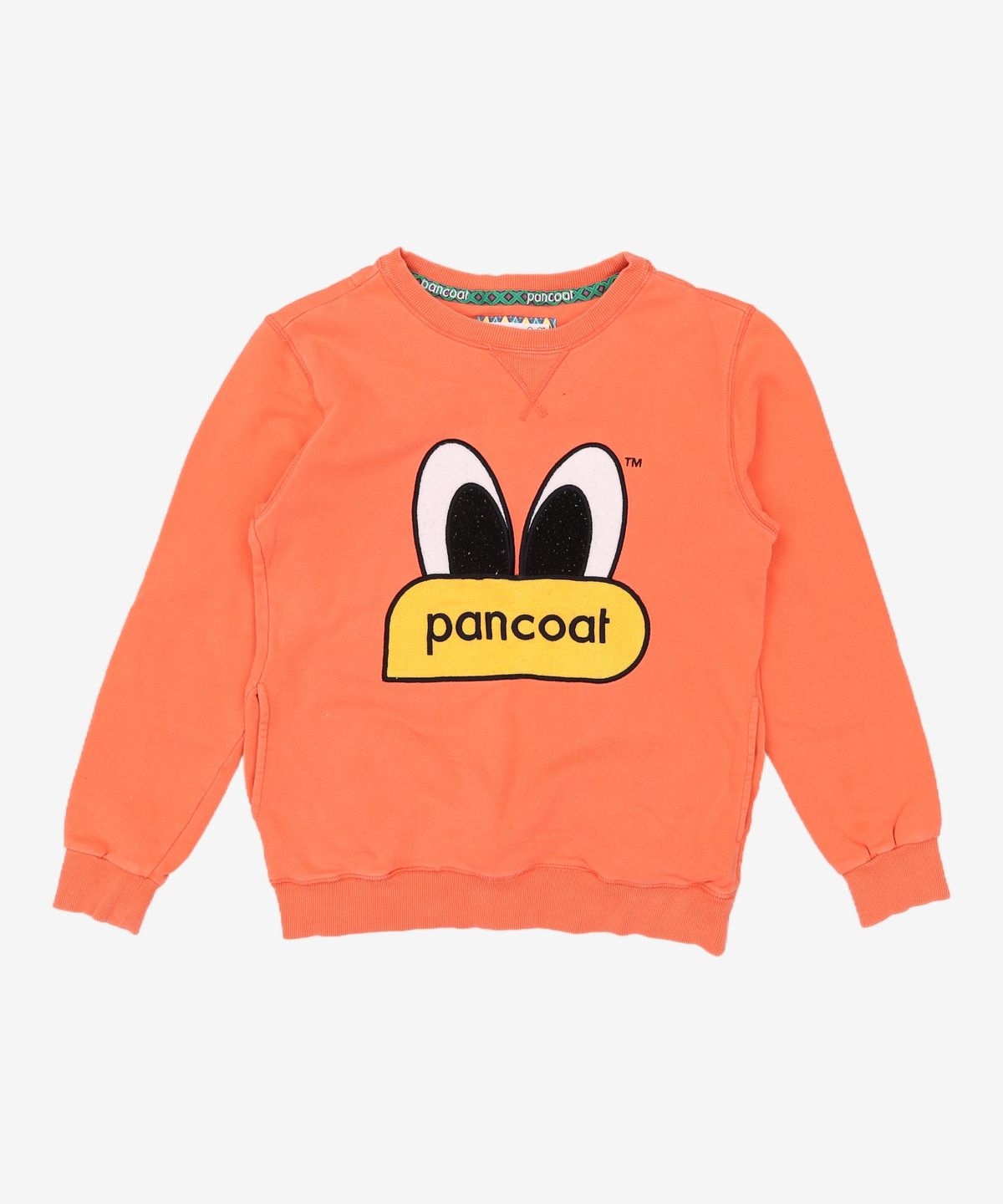 팬콧(PANCOAT) POPEYES CREWNECK (GRAPEFUIT ORANGE) S