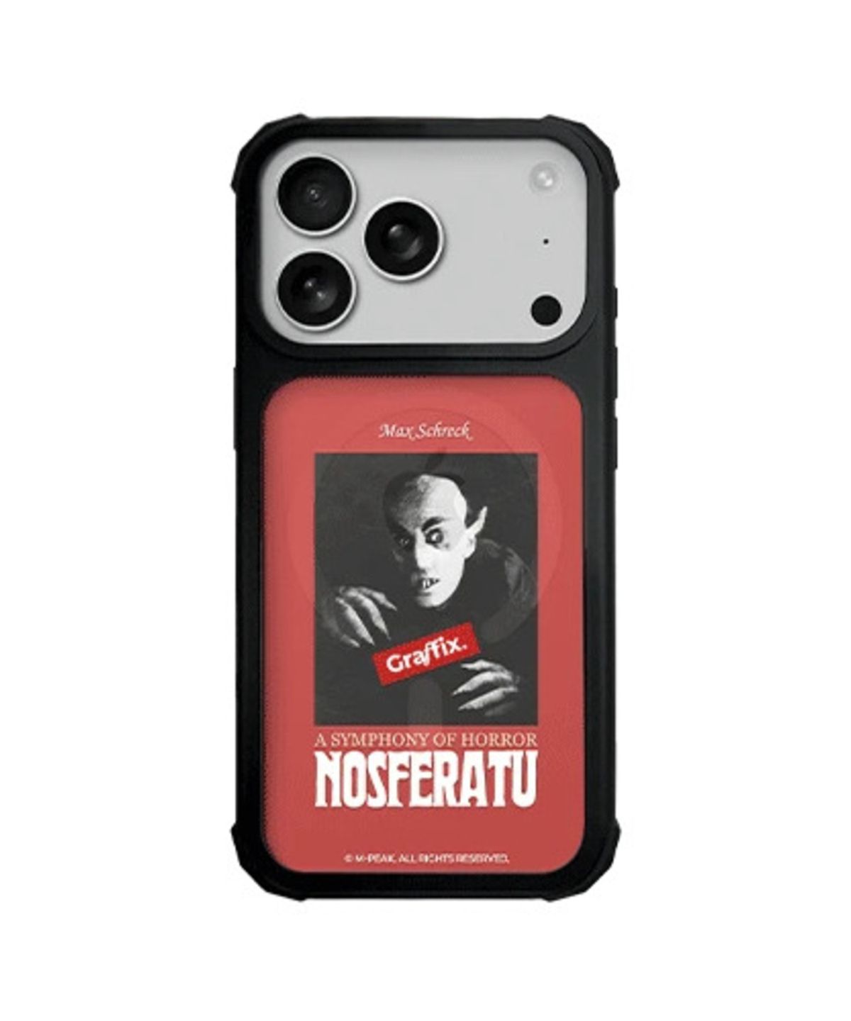 엠픽(MPEAK) 그래픽스 호러 프레임 맥세이프 케이스 핸드폰 아이폰 갤럭시