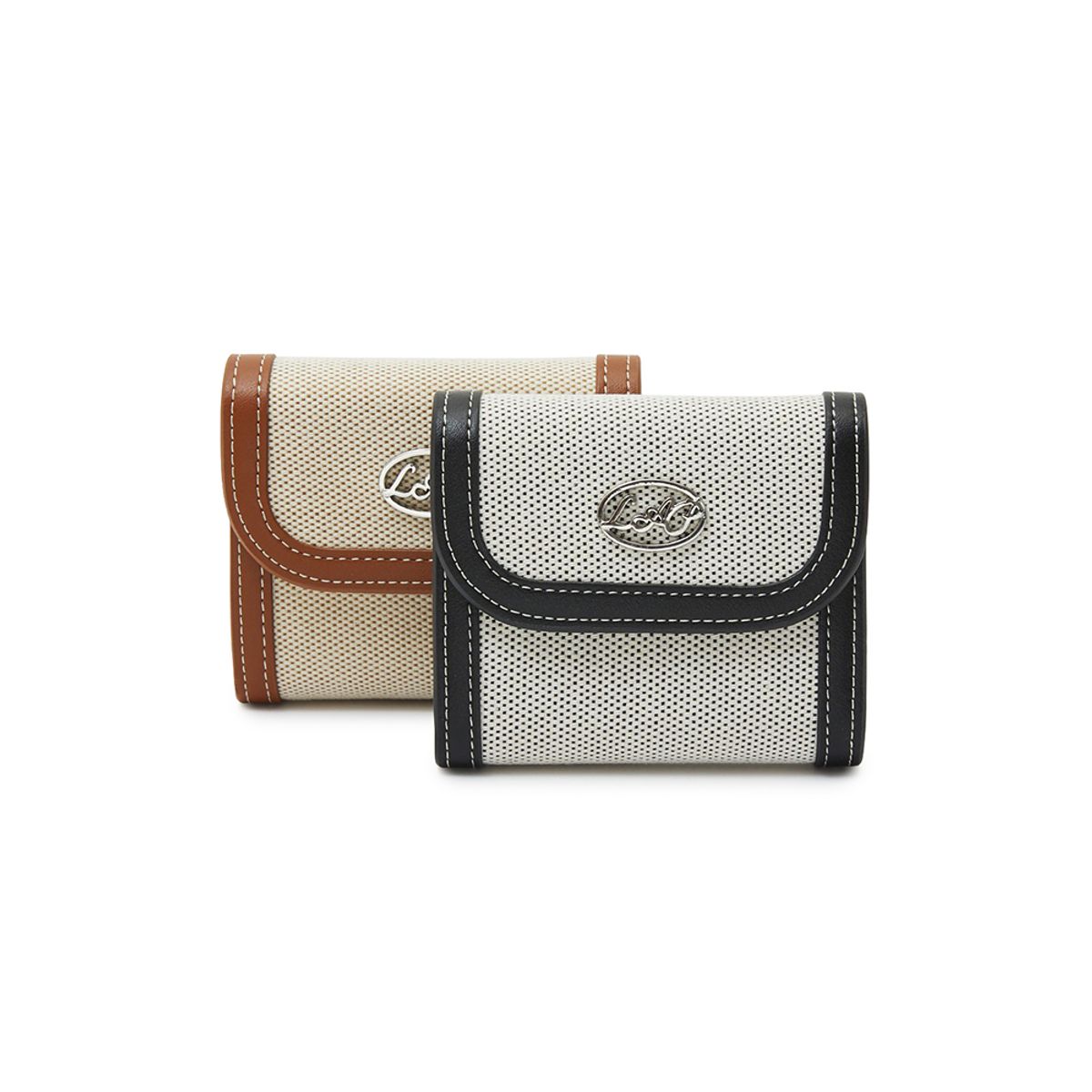 랩(LAP) CANVAS FOLDED WALLET AR7AW822